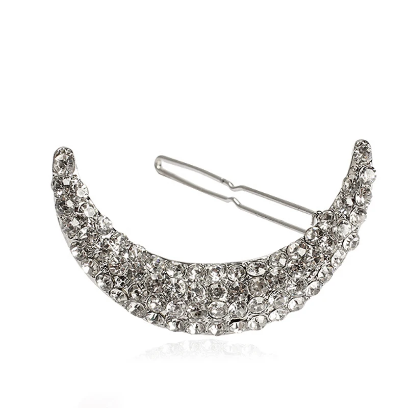 Women Crystal Moon Rhinestone Hair Clip Bang Clips Headdress Hairpin Clamps Hair Accessoreis MH88
Women Crystal Moon Rhinestone Hair Clip Bang Clips Headdress Hairpin Clamps Hair Accessoreis MH88