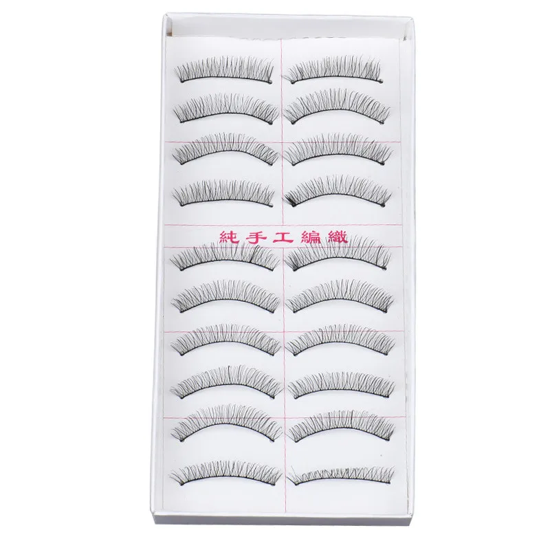 10 Pairs Cheap Handmade Natural False Eyelashes Fake Lashes Extensions Lashes for Eyelashes Make Up Makeup Tool #Y
10 Pairs Cheap Handmade Natural False Eyelashes Fake Lashes Extensions Lashes for Eyelashes Make Up Makeup Tool #Y