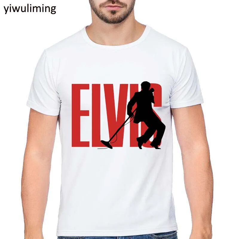 Design Elvis Presley T Shirt Vintage Men Classic Fashion Short Sleeve Shirt 60S Rock King T-Shirt Boyfriend Gift Tees
Design Elvis Presley T Shirt Vintage Men Classic Fashion Short Sleeve Shirt 60S Rock King T-Shirt Boyfriend Gift Tees