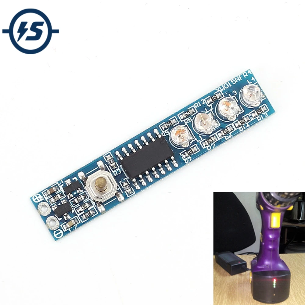 1 3 4 Serial Lithium Battery Capacity Indicator IC Tester Display Board For Li Ion Battery LEDs Power Level Display Board Panel
1 3 4 Serial Lithium Battery Capacity Indicator IC Tester Display Board For Li Ion Battery LEDs Power Level Display Board Panel