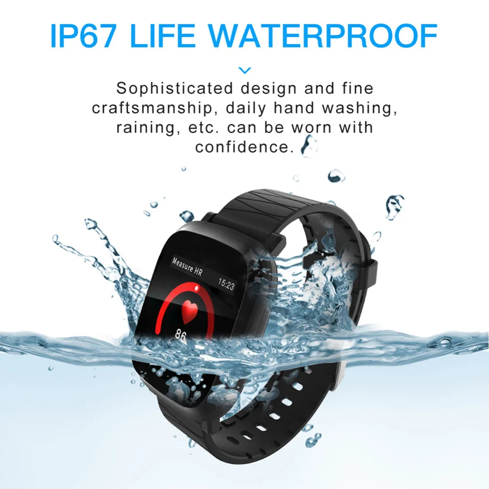 M30 Sport Smart Bracelet Fitness Tracker Heart Rate Oxygen Blood Pressure Pedometer Sleep Monitor Wristbands 1.3 In Color Screen
M30 Sport Smart Bracelet Fitness Tracker Heart Rate Oxygen Blood Pressure Pedometer Sleep Monitor Wristbands 1.3 In Color Screen
