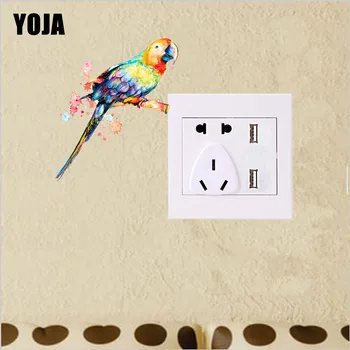 YOJA Unique Colored Personalized Parrot Decor Wall Switch Sticker Living Room Bedroom 10SS0348
YOJA Unique Colored Personalized Parrot Decor Wall Switch Sticker Living Room Bedroom 10SS0348