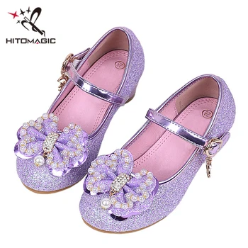 HITOMAGIC Girls Shoes Kids Leather Autumn Princess For Wedding Dance Children's High Heel Shoes For Girl Rhinestones Summer Pink
HITOMAGIC Girls Shoes Kids Leather Autumn Princess For Wedding Dance Children's High Heel Shoes For Girl Rhinestones Summer Pink