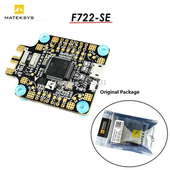 New Arrival Matek System F722-SE F7 Dual Gryo Flight Controller AIO OSD BEC Current Sensor Black For RC Drone Part Accs
New Arrival Matek System F722-SE F7 Dual Gryo Flight Controller AIO OSD BEC Current Sensor Black For RC Drone Part Accs