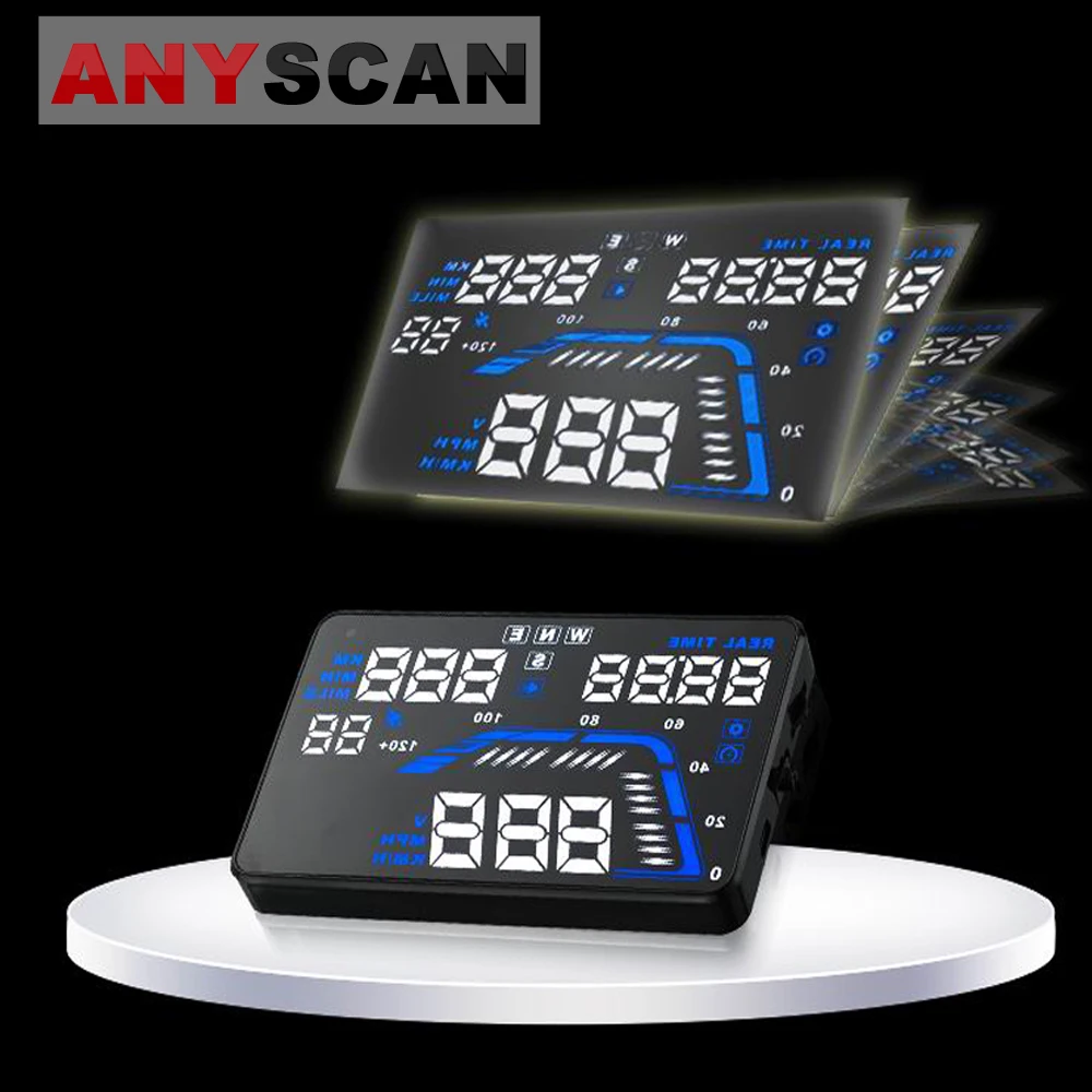 Q7 5.5" Universal Car GPS HUD Head-Up Display Speed Warning Speedometer Dashboard Windshield Projector for All Vehicle OBDII
Q7 5.5" Universal Car GPS HUD Head-Up Display Speed Warning Speedometer Dashboard Windshield Projector for All Vehicle OBDII