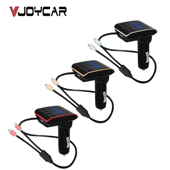 VJOYCAR FM Transmitter Car Radio Kits Hands Free Bluetooth AUX Modulator Car Kit with 2 Fast Charging Data Cable And USB Charger
VJOYCAR FM Transmitter Car Radio Kits Hands Free Bluetooth AUX Modulator Car Kit with 2 Fast Charging Data Cable And USB Charger