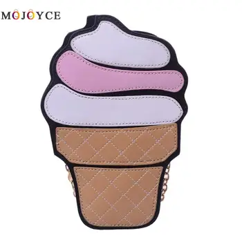 Cute Ice cream Shape Women Shoulder Bags Fashion Chain PU leather Crossbody Handbag Bolsa Feminina
Cute Ice cream Shape Women Shoulder Bags Fashion Chain PU leather Crossbody Handbag Bolsa Feminina