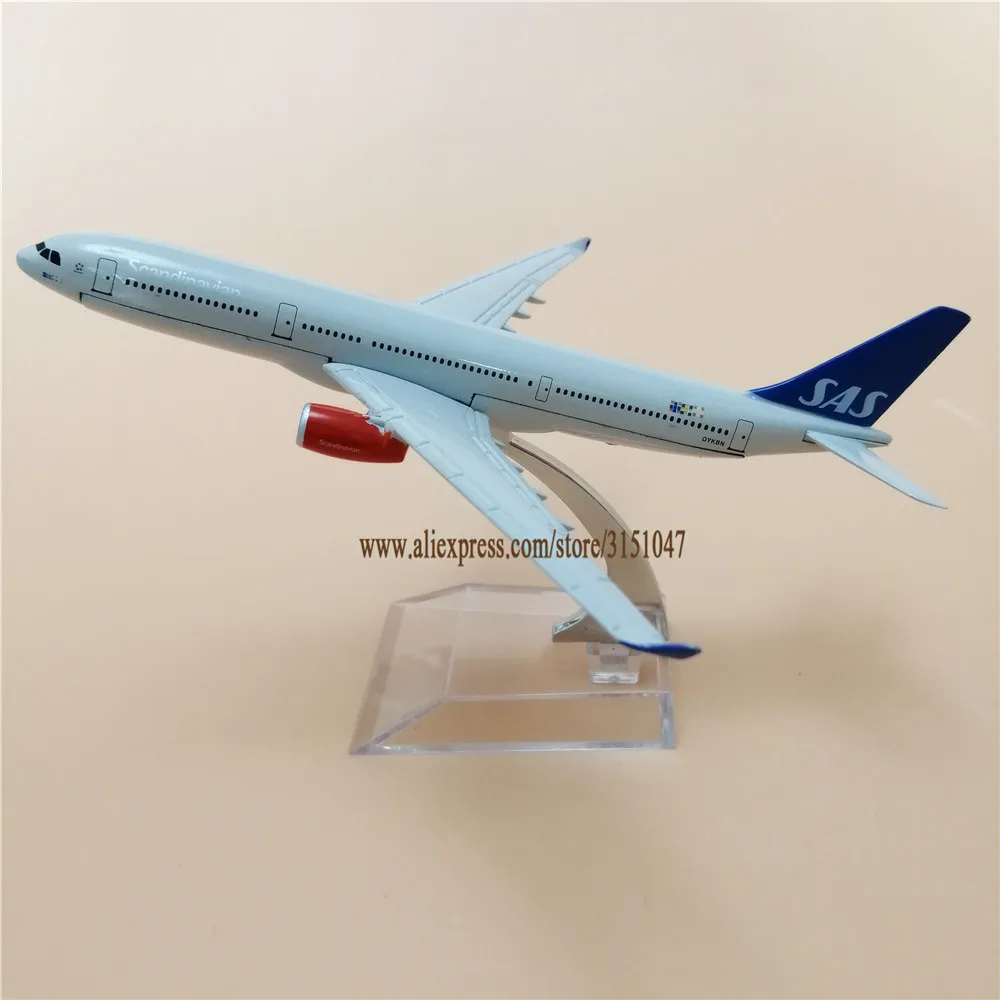 16cm Air Scandinavian SAS Airlines A330 Airbus 330 Airways Metal Alloy Airplane Model Plane Diecast Aircraft
16cm Air Scandinavian SAS Airlines A330 Airbus 330 Airways Metal Alloy Airplane Model Plane Diecast Aircraft