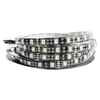 Black PCB 5050 LED Strip Waterproof IP65 Black PCB board DC 12V flexible light 60leds/m 5m/lot, White,Warm White,Blue,Red,RGB
Black PCB 5050 LED Strip Waterproof IP65 Black PCB board DC 12V flexible light 60leds/m 5m/lot, White,Warm White,Blue,Red,RGB