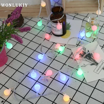10M 80Led Ball String Lights Fairy Garland AA Battery Holiday Wedding Party Christmas Outdoor Decoration Lamp Flash Light
10M 80Led Ball String Lights Fairy Garland AA Battery Holiday Wedding Party Christmas Outdoor Decoration Lamp Flash Light