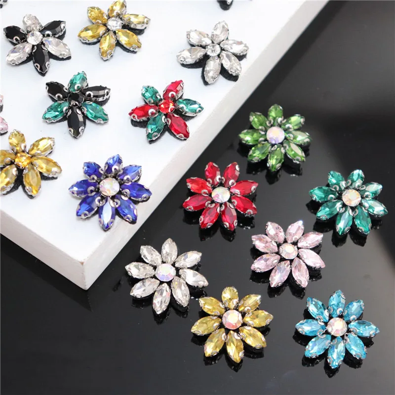 2.5cm Colorful Floral Flower Rhinestones Beads Patches Applique Sew On beading applique clothes shoes bags decoration patch DIY
2.5cm Colorful Floral Flower Rhinestones Beads Patches Applique Sew On beading applique clothes shoes bags decoration patch DIY