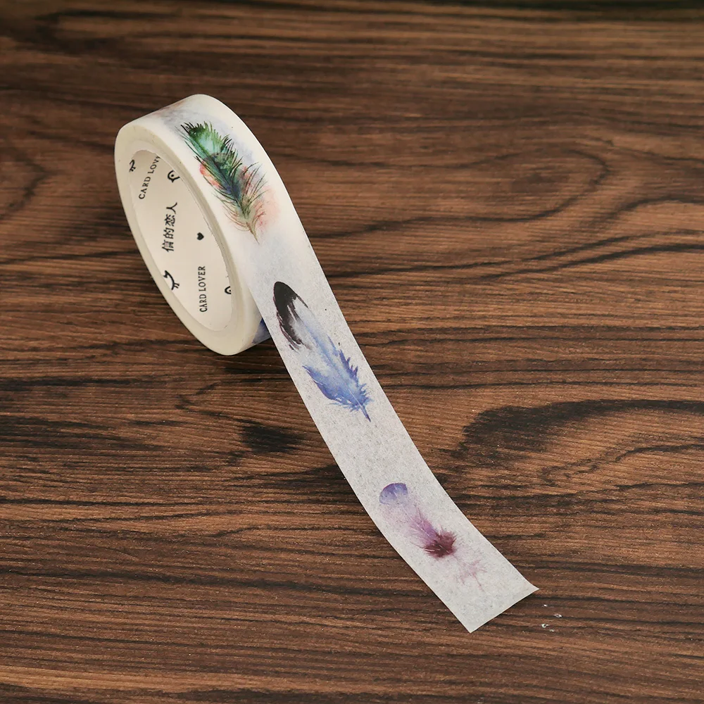 The Flying Feather Decorative Washi Tape DIY Scrapbooking Masking Tape School Office Supply Escolar Papelaria
The Flying Feather Decorative Washi Tape DIY Scrapbooking Masking Tape School Office Supply Escolar Papelaria