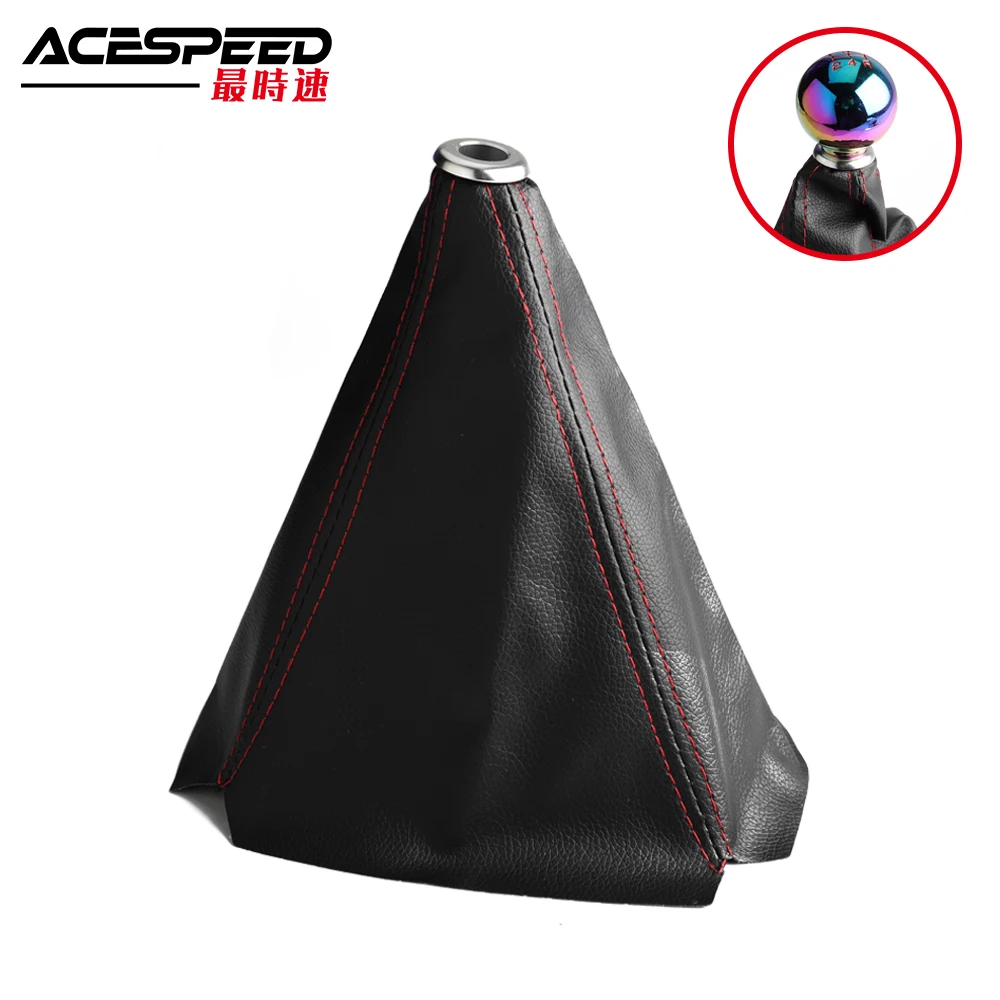 Universal Shift Lever Knob Boot Cover Shift Knob Collars for Racing Car With Red Blue Yellow Stitching
Universal Shift Lever Knob Boot Cover Shift Knob Collars for Racing Car With Red Blue Yellow Stitching