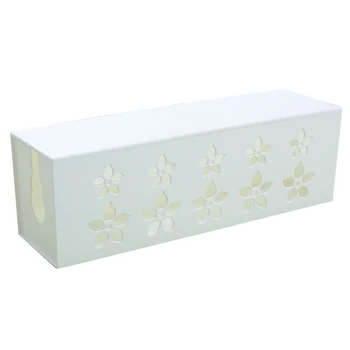 DIY plastic cable storage box desk organizer case cables box holder Safety Socket Outlet Board Container carved cord (white) L
DIY plastic cable storage box desk organizer case cables box holder Safety Socket Outlet Board Container carved cord (white) L
