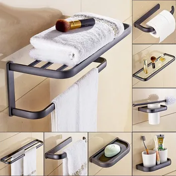 Bathroom Hardware Set Oil Rubbed Bronze Toothbrush Holder Paper Holder Towel Bar Bathroom Accessories
Bathroom Hardware Set Oil Rubbed Bronze Toothbrush Holder Paper Holder Towel Bar Bathroom Accessories