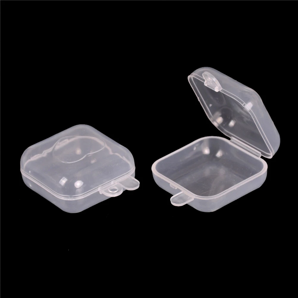 5pcs/10Pcs Portable Popular Earplugs Container Box Mini Clear Plastic Small Box Hook Jewelry 37*37*20mm
5pcs/10Pcs Portable Popular Earplugs Container Box Mini Clear Plastic Small Box Hook Jewelry 37*37*20mm