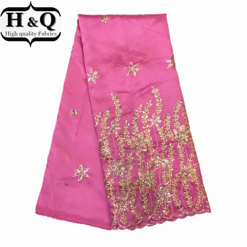 African George Lace fabric in Pink Hot Sale african guipure lace fabric embroidery with beads&sequins For party dress 5yards
African George Lace fabric in Pink Hot Sale african guipure lace fabric embroidery with beads&sequins For party dress 5yards