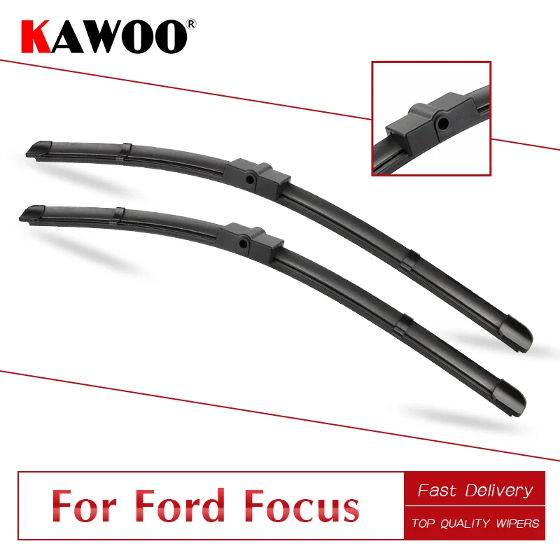 KAWOO For Ford For Focus MK2 (Hatchback/Wagon/Sedan) MK3 (Hatchback) Car Soft Rubber Wipers Blades Model Year From 2004 To 2017
KAWOO For Ford For Focus MK2 (Hatchback/Wagon/Sedan) MK3 (Hatchback) Car Soft Rubber Wipers Blades Model Year From 2004 To 2017