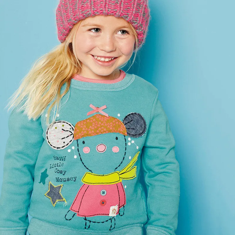 Children's new spring long sleeved T-shirt girls cartoon mouse fashion tops kids o-neck tees clothes
Children's new spring long sleeved T-shirt girls cartoon mouse fashion tops kids o-neck tees clothes