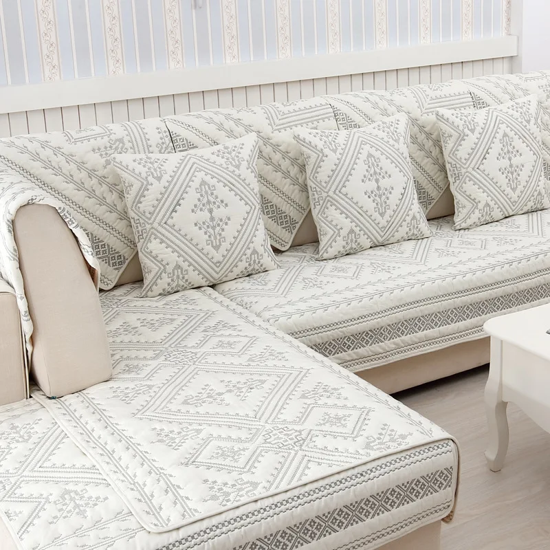 Embroidered Geometry Sofa Cover Slip-resistant Sofa Towel Seat Couch Cover for Living Room L-shaped Sofa Mats
Embroidered Geometry Sofa Cover Slip-resistant Sofa Towel Seat Couch Cover for Living Room L-shaped Sofa Mats
