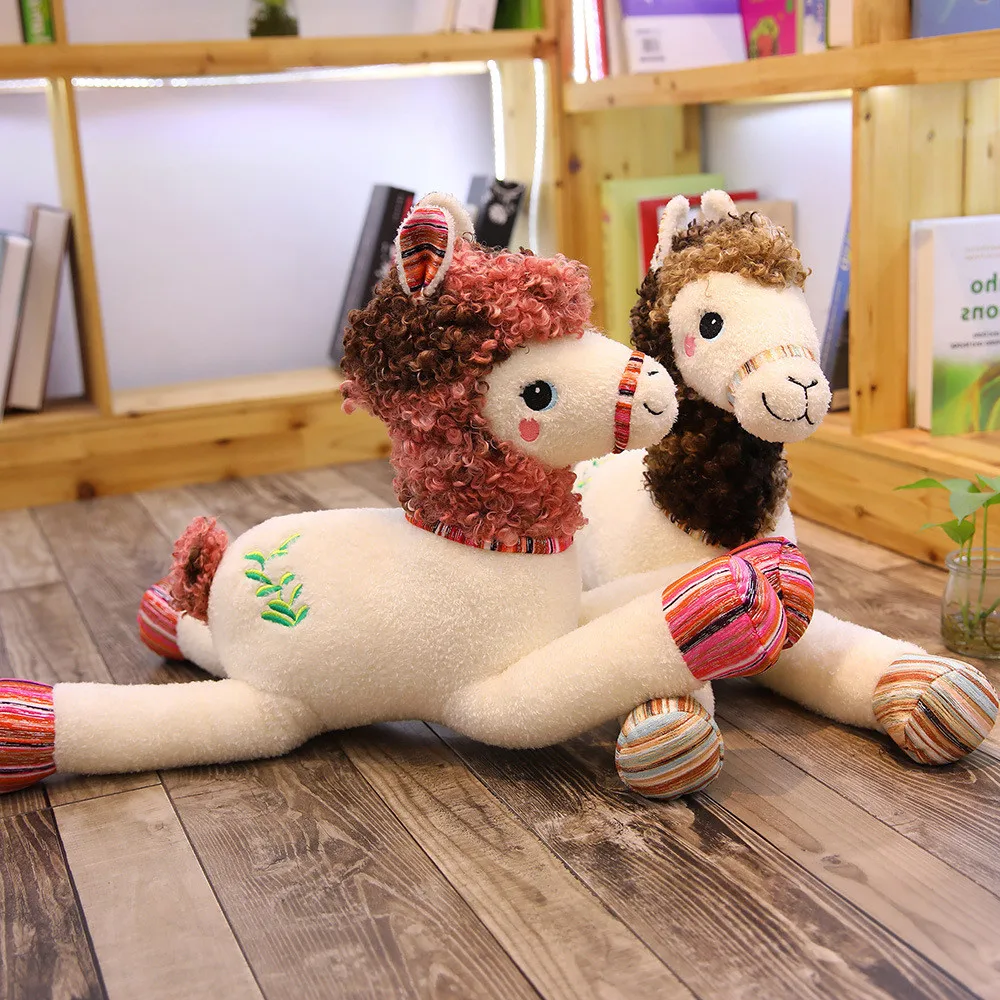 Candice guo! super cute plush toy cartoon horse soft stuffed doll cushion holding pillow appease toy birthday Christmas gift 1pc
Candice guo! super cute plush toy cartoon horse soft stuffed doll cushion holding pillow appease toy birthday Christmas gift 1pc