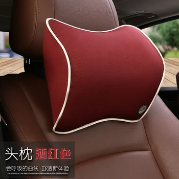 KKYSYELVA 1PCS Space Memory Foam Car Neck Pillow Head restraint in the car Headrest pillow automobile Auto neck pillow leather
KKYSYELVA 1PCS Space Memory Foam Car Neck Pillow Head restraint in the car Headrest pillow automobile Auto neck pillow leather