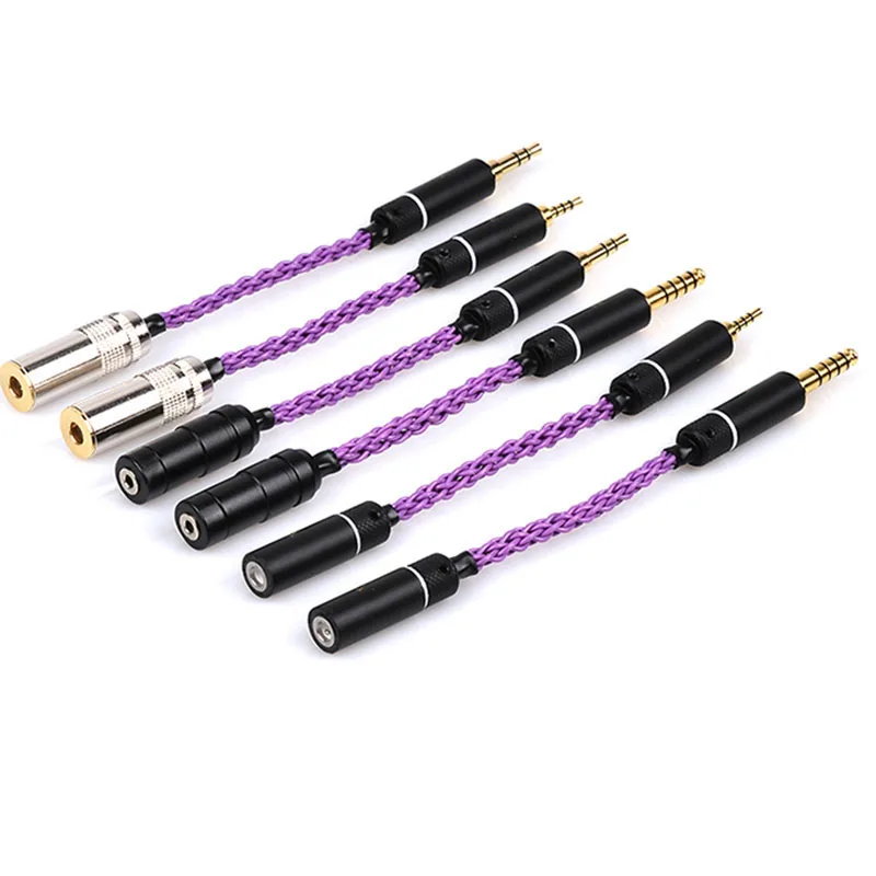 OKCSC HiFi Audio Cable 3.5mm 2.5mm 4.4mm Balanced Female Mum Adapter Cable to Male Output Dad for SONY Earphone Amplifier MP3
OKCSC HiFi Audio Cable 3.5mm 2.5mm 4.4mm Balanced Female Mum Adapter Cable to Male Output Dad for SONY Earphone Amplifier MP3