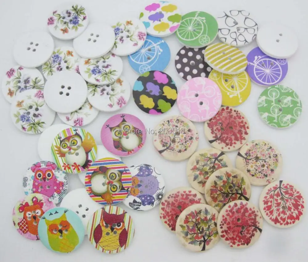 WBNLLN 40pcs mixed 3cm large coat buttons printed wooden sewing button DIY scrapbooking stuff
WBNLLN 40pcs mixed 3cm large coat buttons printed wooden sewing button DIY scrapbooking stuff