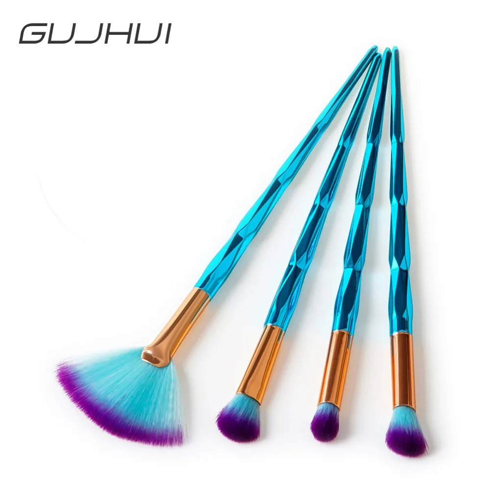 Pro 4pcs Diamond Eyes Makeup Brushes Set Foundation Eyeshadow Fan Shape Powder Cosmetic Concealer pinceaux maquillage #257541
Pro 4pcs Diamond Eyes Makeup Brushes Set Foundation Eyeshadow Fan Shape Powder Cosmetic Concealer pinceaux maquillage #257541