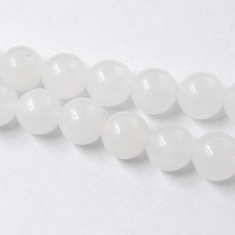 Free Shipping Natural Stone White Smooth Loose Beads 15" Strand 4 6 8 10 12MM Pick Size for Jewelry Making Bracelet Necklace
Free Shipping Natural Stone White Smooth Loose Beads 15" Strand 4 6 8 10 12MM Pick Size for Jewelry Making Bracelet Necklace