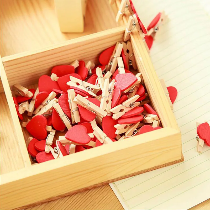 10 pcs/lot mini Love Heart photo clips wooden clip DIY photo wall craft pegs with hemp rope classification clip
10 pcs/lot mini Love Heart photo clips wooden clip DIY photo wall craft pegs with hemp rope classification clip
