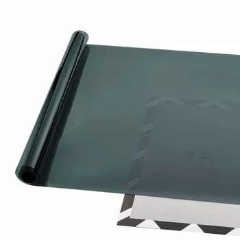 17% VLT Black Car Window Tint Side Window Foils Solar Protection Film Glass Explosion-proof Window TINTING Vinyl Roll 50cm x 3m
17% VLT Black Car Window Tint Side Window Foils Solar Protection Film Glass Explosion-proof Window TINTING Vinyl Roll 50cm x 3m