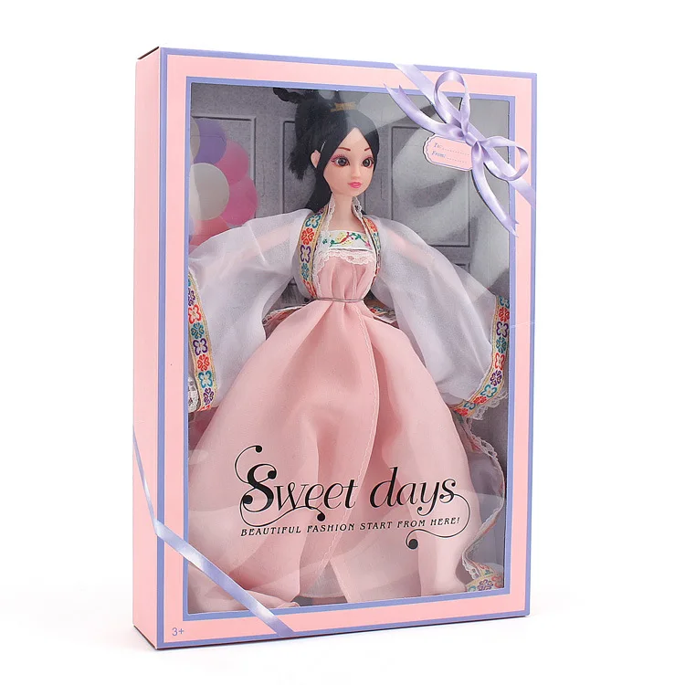 FASHION BABY DOLL WITH CLOTH IN GIFT BOX TOY FOR CHILDREN 12 JOINT MOVING GIRL GIFT SY03
FASHION BABY DOLL WITH CLOTH IN GIFT BOX TOY FOR CHILDREN 12 JOINT MOVING GIRL GIFT SY03