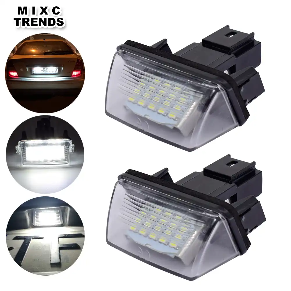 citroen c3 number plate bulb replacement