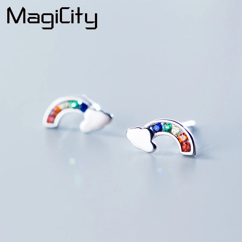 100% Genuine Sterling-silver-jewelry Earrings Stud with Multicolor CZ Stone Sterling Silver Earrings for Women Girls Wedding
100% Genuine Sterling-silver-jewelry Earrings Stud with Multicolor CZ Stone Sterling Silver Earrings for Women Girls Wedding
