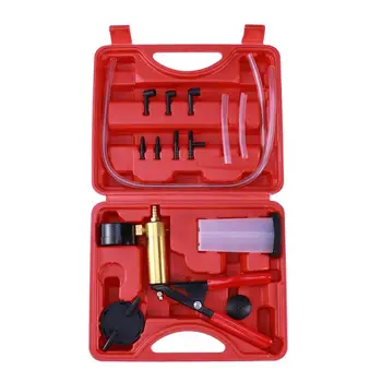 Car Brake Fluid Bleeder Hand Vacuum Pump Car Manual Handheld Vacuum Pump Brake Bleeder Professional Repair Tester Kit Tool Set
Car Brake Fluid Bleeder Hand Vacuum Pump Car Manual Handheld Vacuum Pump Brake Bleeder Professional Repair Tester Kit Tool Set