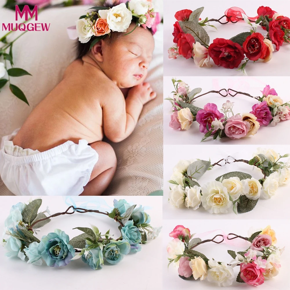 1PC Princess Handmade Kids Rose Flower Headband Stretchable Hairband Wreath Head Wrap Headdress Baby Headwear Hair Accessories
1PC Princess Handmade Kids Rose Flower Headband Stretchable Hairband Wreath Head Wrap Headdress Baby Headwear Hair Accessories