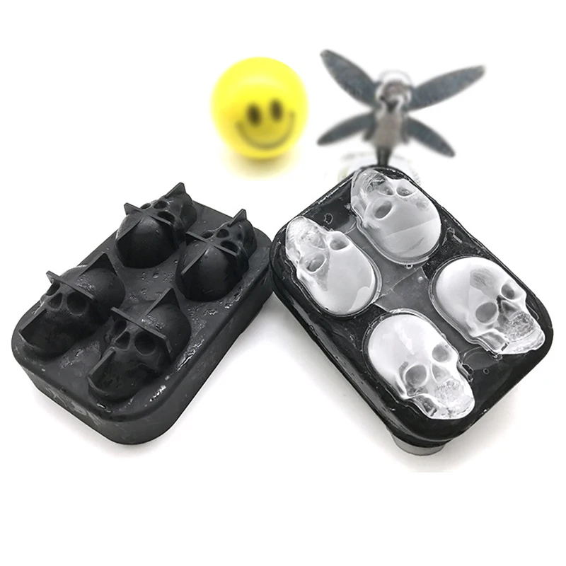 Novelty 3D Skull Ice Mold Silicone Ice Cube Tray Ice Cream Chocolate Jelly Mould Cocktail Whiskey Wine Ice Ball Maker Bar Tools
Novelty 3D Skull Ice Mold Silicone Ice Cube Tray Ice Cream Chocolate Jelly Mould Cocktail Whiskey Wine Ice Ball Maker Bar Tools