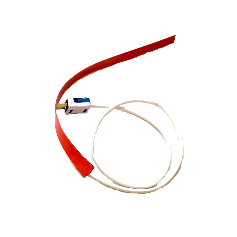 20*500*1.5mm 120v 70w silicone band heater for machine 1000mm lead wire with 2pins plug come out from middle of 20mm side
20*500*1.5mm 120v 70w silicone band heater for machine 1000mm lead wire with 2pins plug come out from middle of 20mm side
