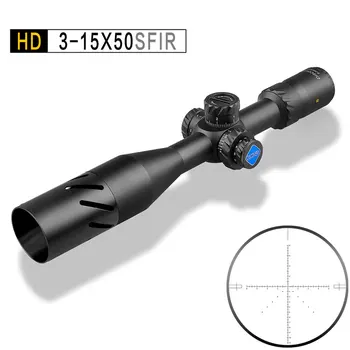 Discovery HD 3-15X50 SFIR hunting riflescope long range Glass Etched Illumination Reticle sights Side Parallax Hunting Shooting
Discovery HD 3-15X50 SFIR hunting riflescope long range Glass Etched Illumination Reticle sights Side Parallax Hunting Shooting