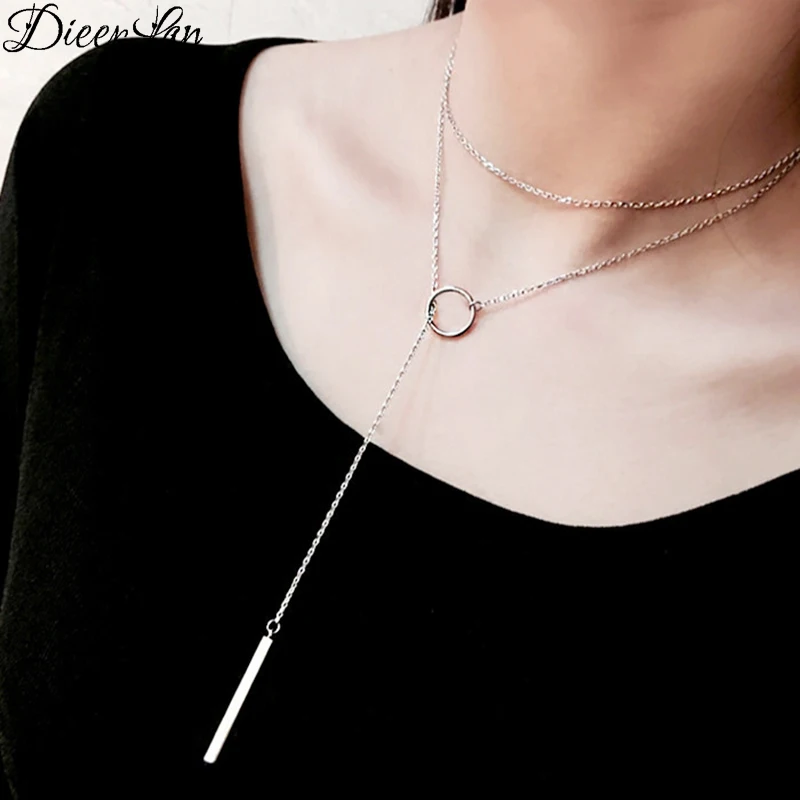 New Arrivals 925 Sterling Silver Long Circle Necklaces & Pendants For Women Fashion sterling-silver-jewelry
New Arrivals 925 Sterling Silver Long Circle Necklaces & Pendants For Women Fashion sterling-silver-jewelry