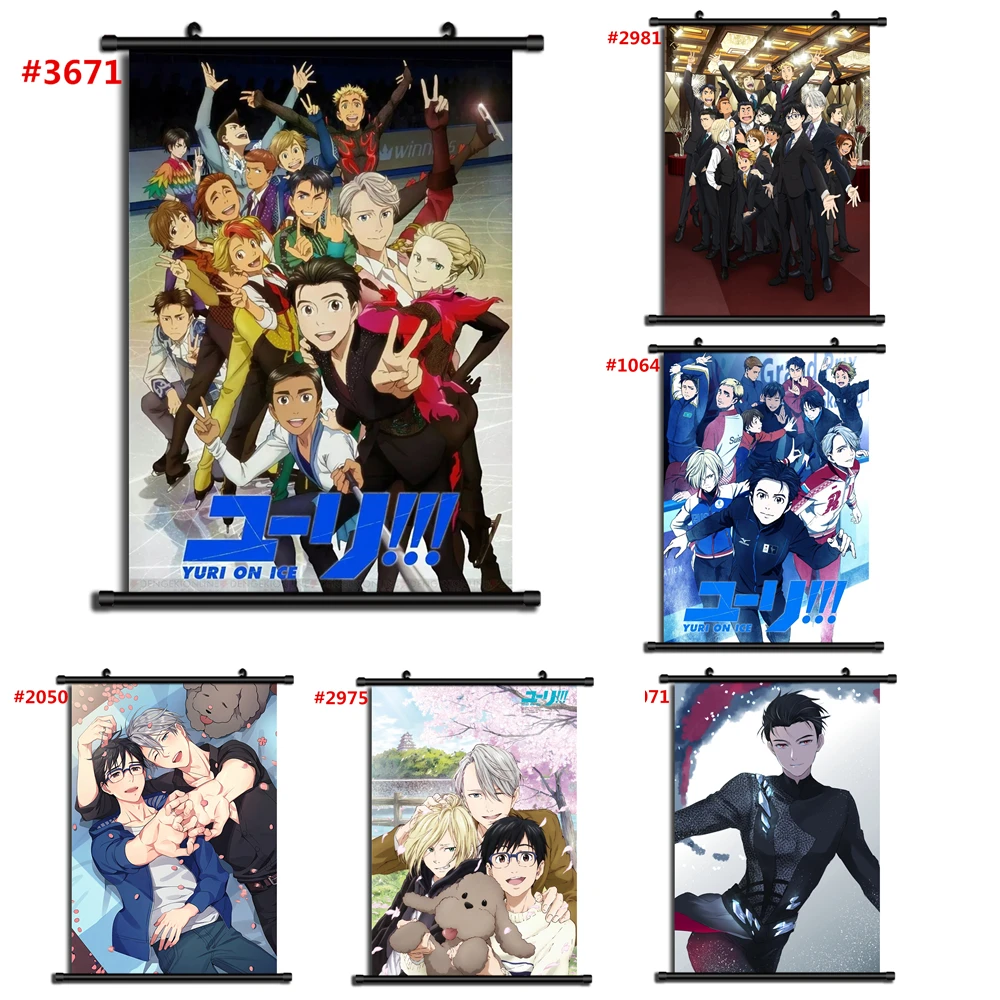 Yuri!!! on Ice Yuri on Ice Anime Manga Wall Poster Scroll Home Decoration Wall Art
Yuri!!! on Ice Yuri on Ice Anime Manga Wall Poster Scroll Home Decoration Wall Art