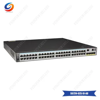 Hotsale Huawei S5720-SI Series Switch S5720-52X-SI-AC Next-generation Standard Gigabit SFP Ethernet Switches
Hotsale Huawei S5720-SI Series Switch S5720-52X-SI-AC Next-generation Standard Gigabit SFP Ethernet Switches