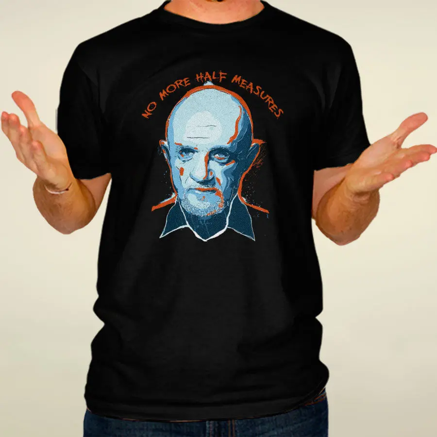 No More Half Measures T-Shirt Better Call Saul Breaking Bad Mike Ehrmantraut Homme 2019 New Hip Cotton Men's Street Wear Shirt
No More Half Measures T-Shirt Better Call Saul Breaking Bad Mike Ehrmantraut Homme 2019 New Hip Cotton Men's Street Wear Shirt