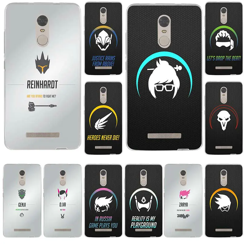 Overwatchs OW Character Art For Xiaomi Redmi Mi Note 2 3 3S 4X 4A 5 6 5 5S 5A 6 8 A1 Pro Plus Coque Soft TPU Silicon Phone Case
Overwatchs OW Character Art For Xiaomi Redmi Mi Note 2 3 3S 4X 4A 5 6 5 5S 5A 6 8 A1 Pro Plus Coque Soft TPU Silicon Phone Case
