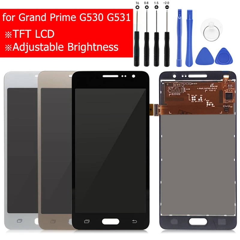 For Samsung GALAXY Grand Prime LCD Display + Touch Screen Digitizer G531H G531F G531 G531FZ G530 Sensor Assembly Repair Parts
For Samsung GALAXY Grand Prime LCD Display + Touch Screen Digitizer G531H G531F G531 G531FZ G530 Sensor Assembly Repair Parts