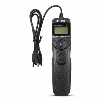 SHOOT RR-90 LCD Timer Remote Shutter for Fuji Fujifilm X-T1 X-M1 X-A1 X-A2 Camera For Fujifilm Accessories
SHOOT RR-90 LCD Timer Remote Shutter for Fuji Fujifilm X-T1 X-M1 X-A1 X-A2 Camera For Fujifilm Accessories