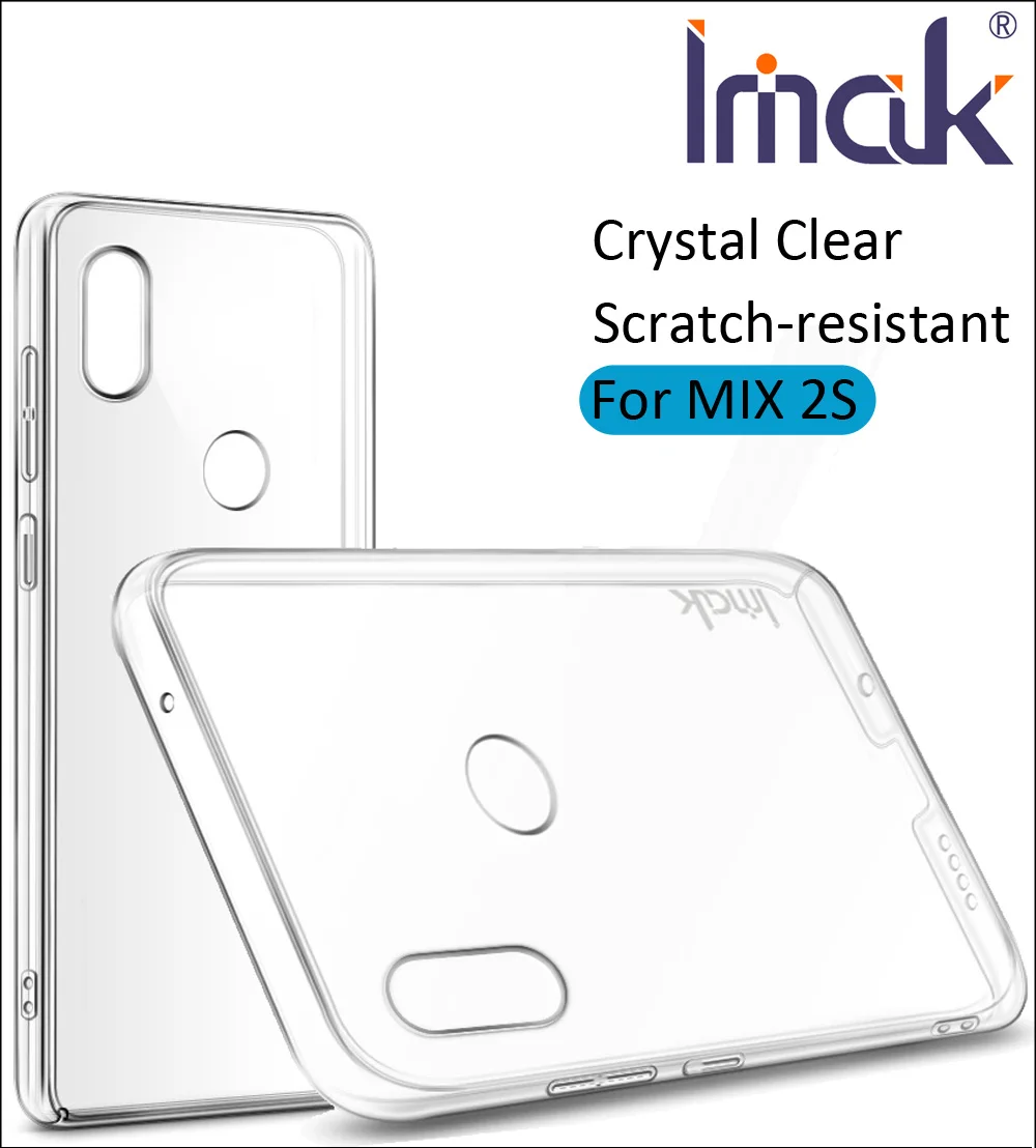 Imak Crystal Clear Transparent Case For Xiaomi Mi MIX 2S Hard PC Plastic Cover MIX2S
Imak Crystal Clear Transparent Case For Xiaomi Mi MIX 2S Hard PC Plastic Cover MIX2S