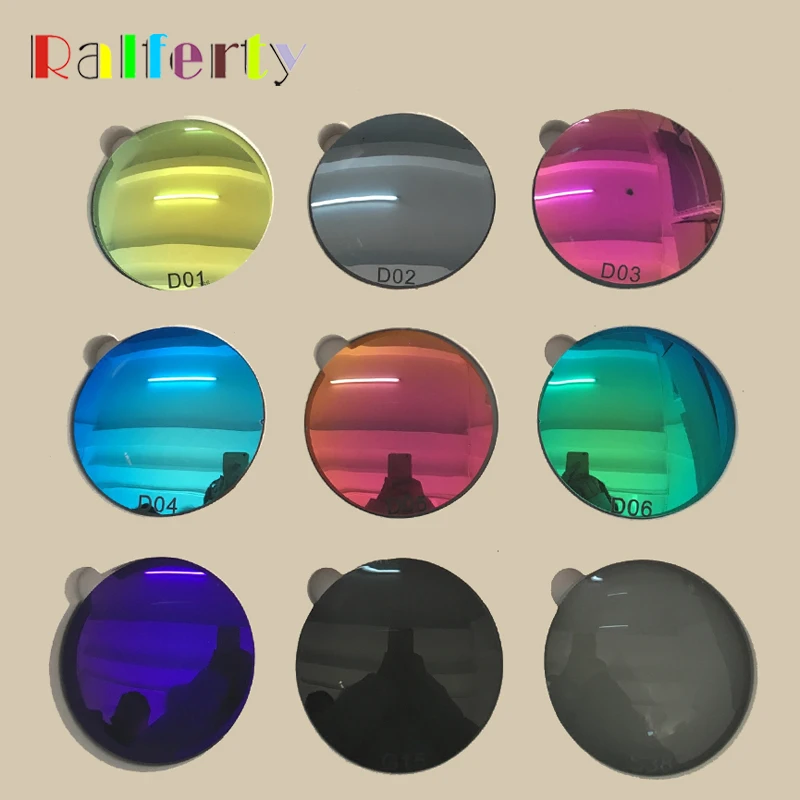 1.61 Prescription Polarized Lenses Mirrored Colorful Lens Myopia/Hyperopia Optical Sunglasses Lens Anti UV Driving Goggles
1.61 Prescription Polarized Lenses Mirrored Colorful Lens Myopia/Hyperopia Optical Sunglasses Lens Anti UV Driving Goggles