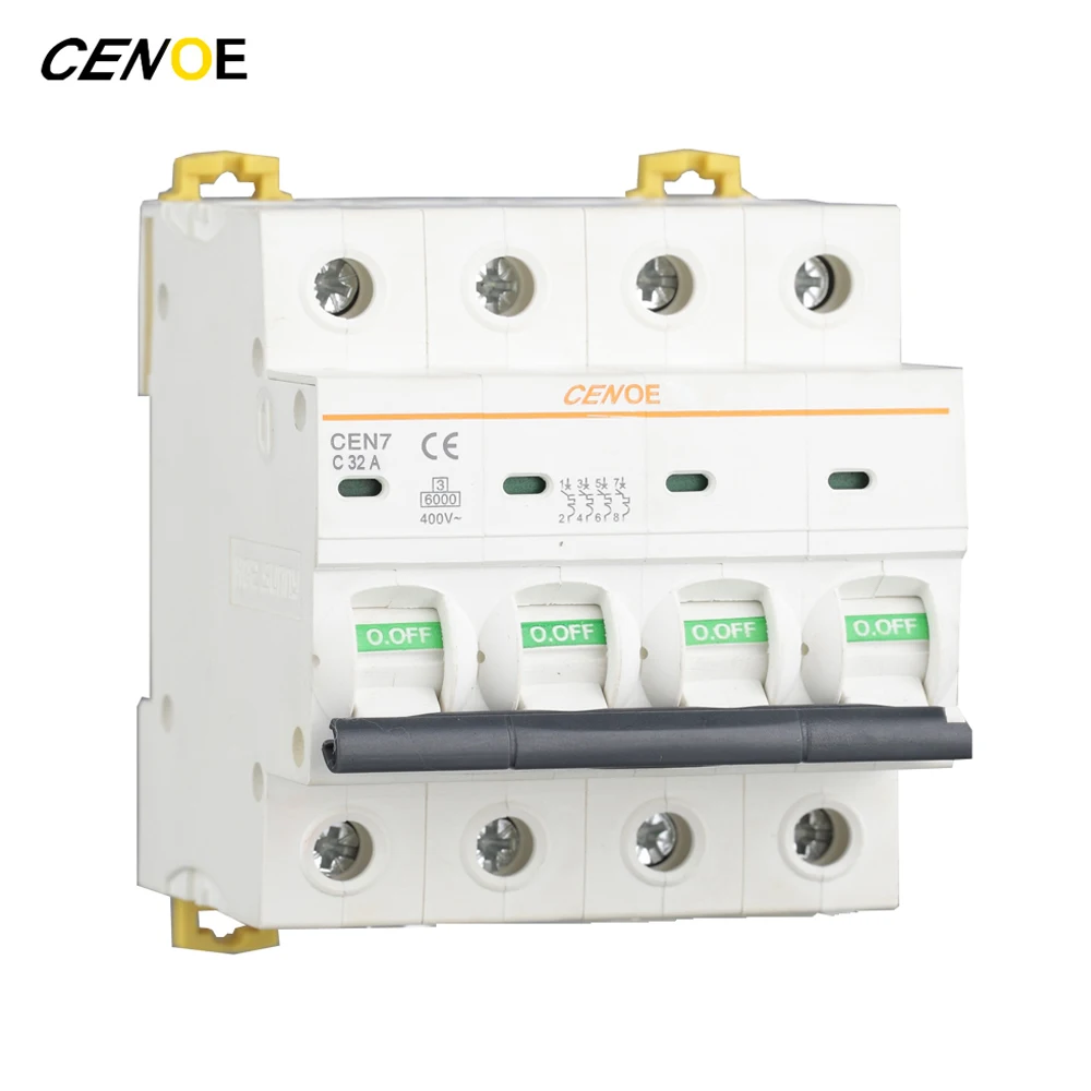 main switch funtion household 4P circuit breaker 32A 415VAC mcb breaker with current overload short circuit protection 2018
main switch funtion household 4P circuit breaker 32A 415VAC mcb breaker with current overload short circuit protection 2018